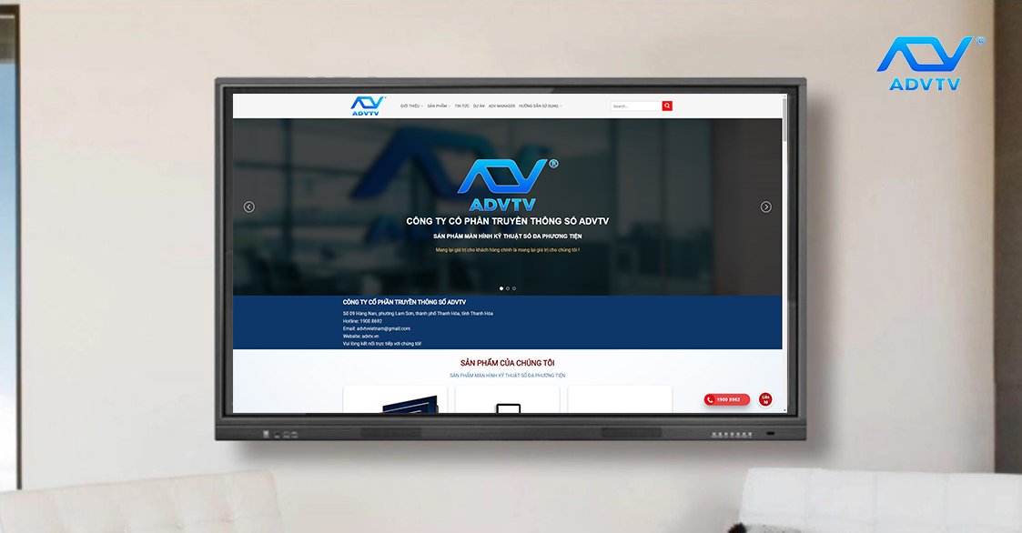 5. Đơn Vị Cung Cấp Màn Hình Tương Tác Thông Minh Uy Tín Số 1 - ADVTV
Nếu bạn đang tìm kiếm đơn vị cung cấp màn hình tương tác thông minh chất lượng cao và đáng tin cậy, hãy liên hệ với chúng tôi. ADVTV là địa chỉ cung cấp màn hình tương tác uy tín số 1, đưa đến khách hàng những sản phẩm chất lượng hàng đầu với giá trị tốt nhất. Với đội ngũ chuyên gia giàu kinh nghiệm và cam kết về chất lượng, ADVTV không chỉ là nhà cung cấp màn hình tương tác, mà còn là đối tác đáng tin cậy cho mọi nhu cầu của bạn. Tính tới tháng 11/2023, ADVTV đã cung cấp gần 5000 màn hình cảm ứng tương tác cho hàng trăm đối tác trên 14 tỉnh thành tại Việt Nam. 

ADVTV - Đơn vị cung cấp màn hình tương tác thông minh uy tín số 1 

Với giải pháp màn hình tương tác thông minh của chúng tôi, ADVTV cam kết đồng hành cùng doanh nghiệp của bạn trong việc tạo ra trải nghiệm trực tuyến độc đáo và hiệu quả. Hãy liên hệ với chúng tôi ngay hôm nay để được tư vấn chi tiết về màn hình cảm ứng tương tác thông minh
